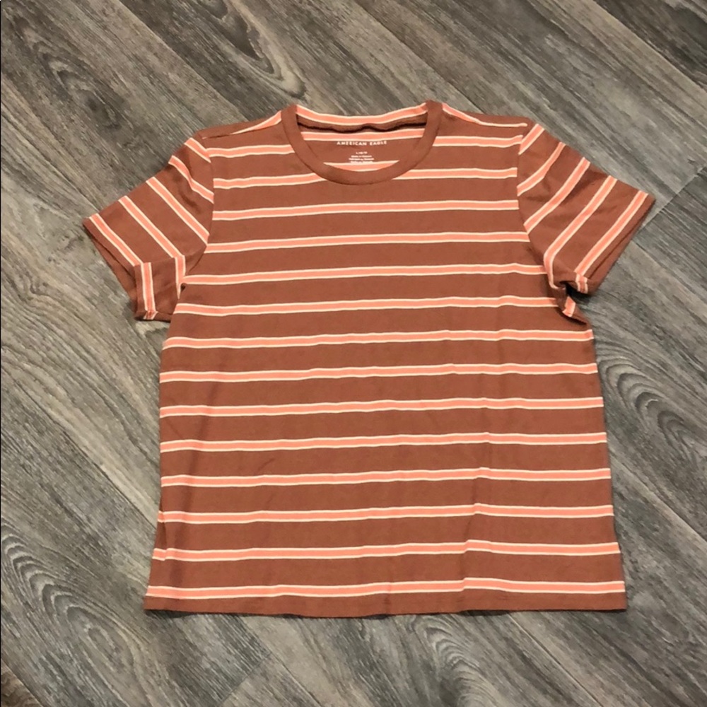 American Eagle Striped Shirt